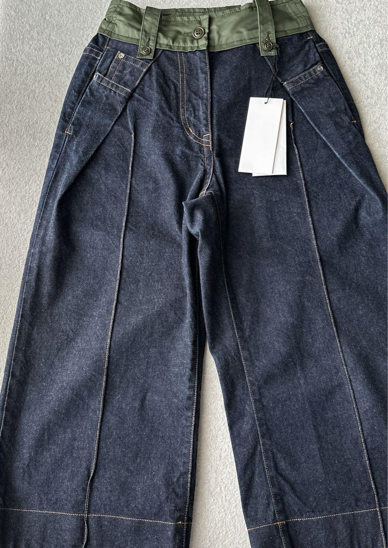 新品未使用】 希少タグ sacai x LEVI'S デニムパンツ Blue