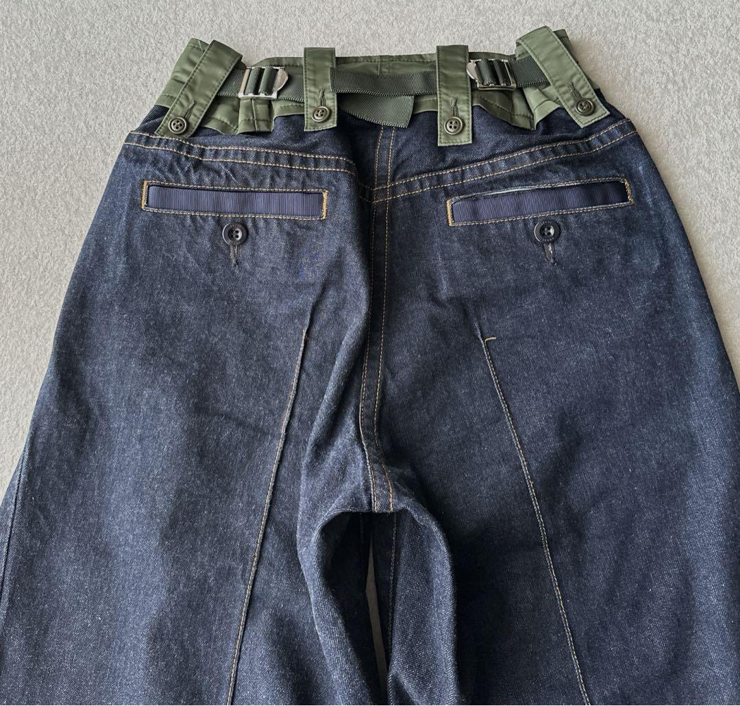 新品未使用】 希少タグ sacai x LEVI'S デニムパンツ Blue