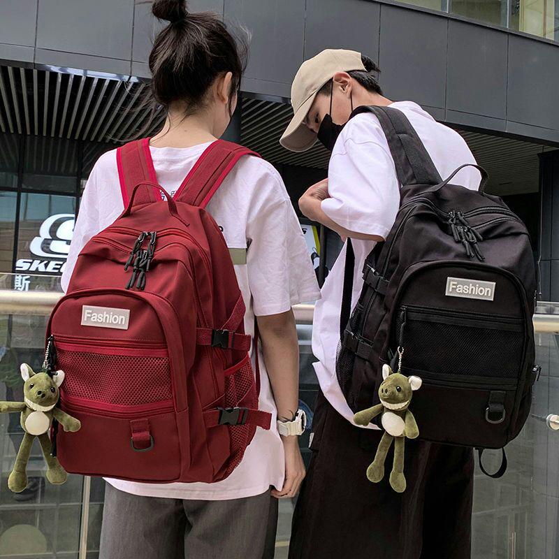 大人気 リュック 収納 大容量 旅行 バッグ 通学 男女両用 韓国 メルカリ