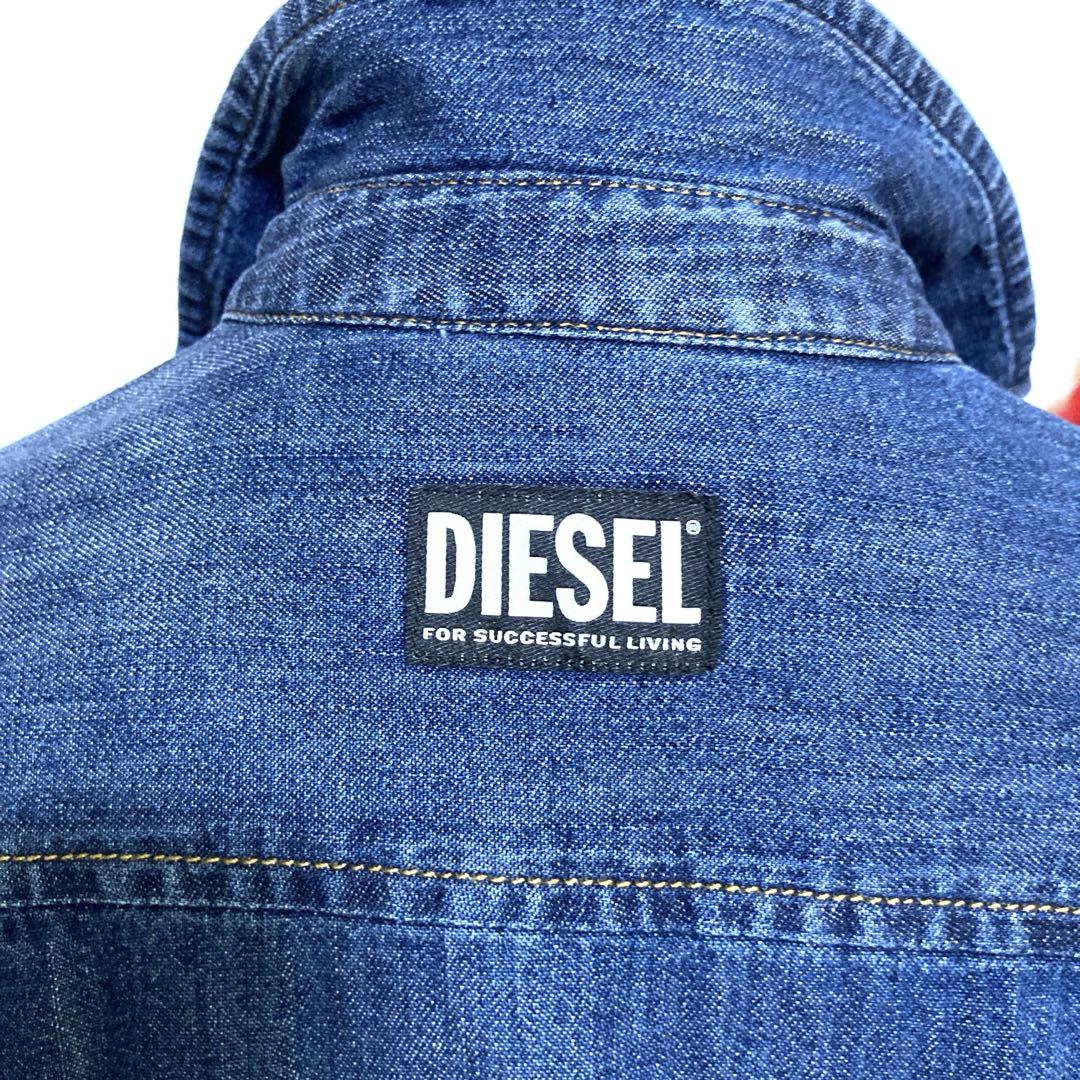 DIESELディーゼル デニムシャツワンピース S レディース 長袖