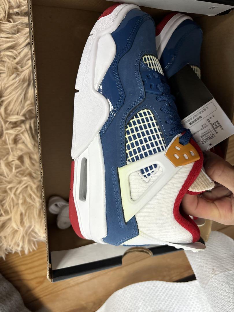 Air Jordan ネイビー/ホワイト　22.5 未使用　エアマックス