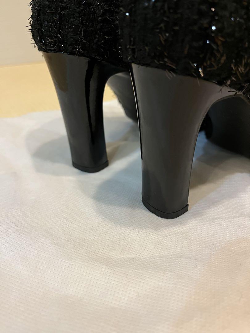 ダイアナ ツイードパンプス 24.5cm ダイアナ ツイードパンプス 24.5cm