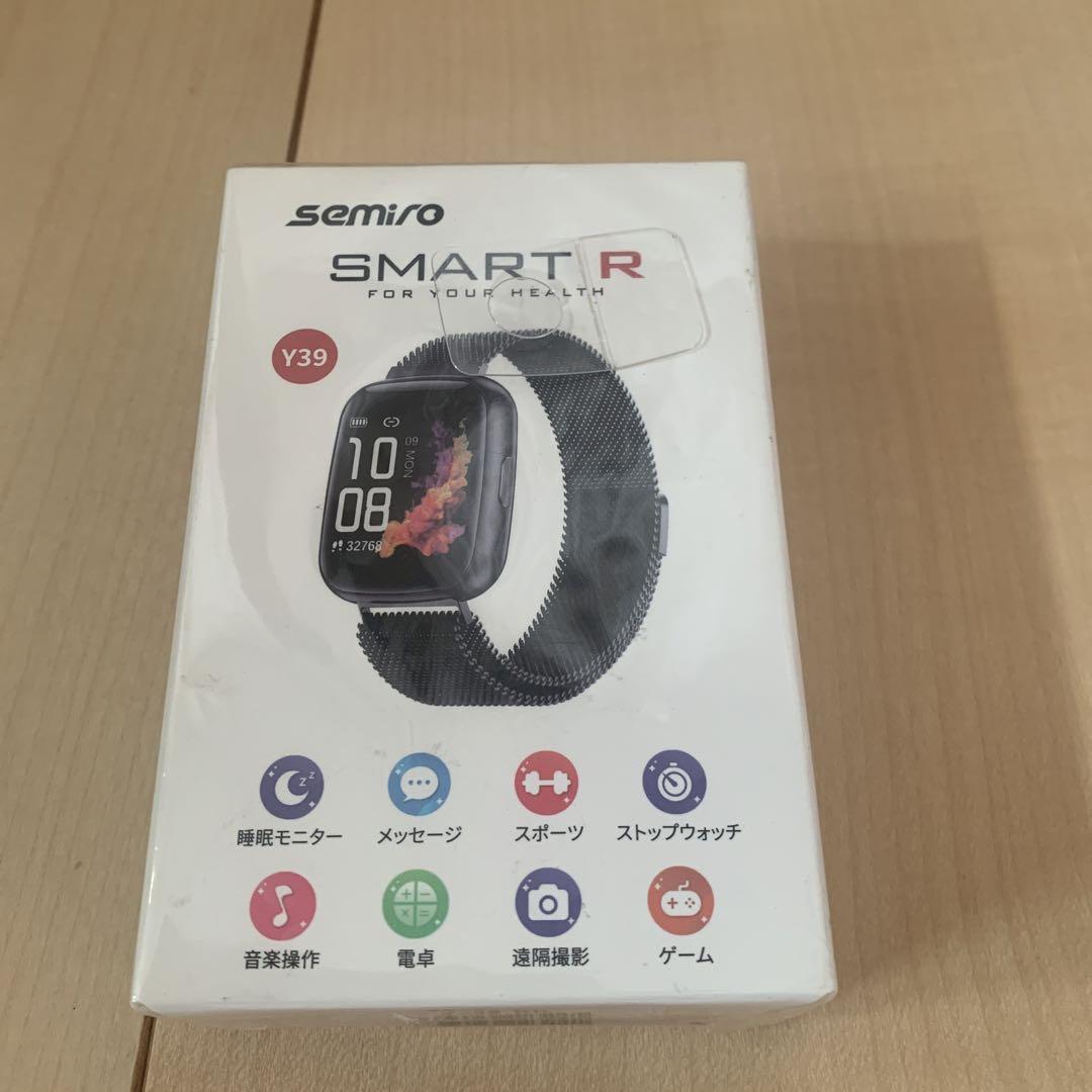 semiro SMART R Y39 レッド　スマートウォッチ