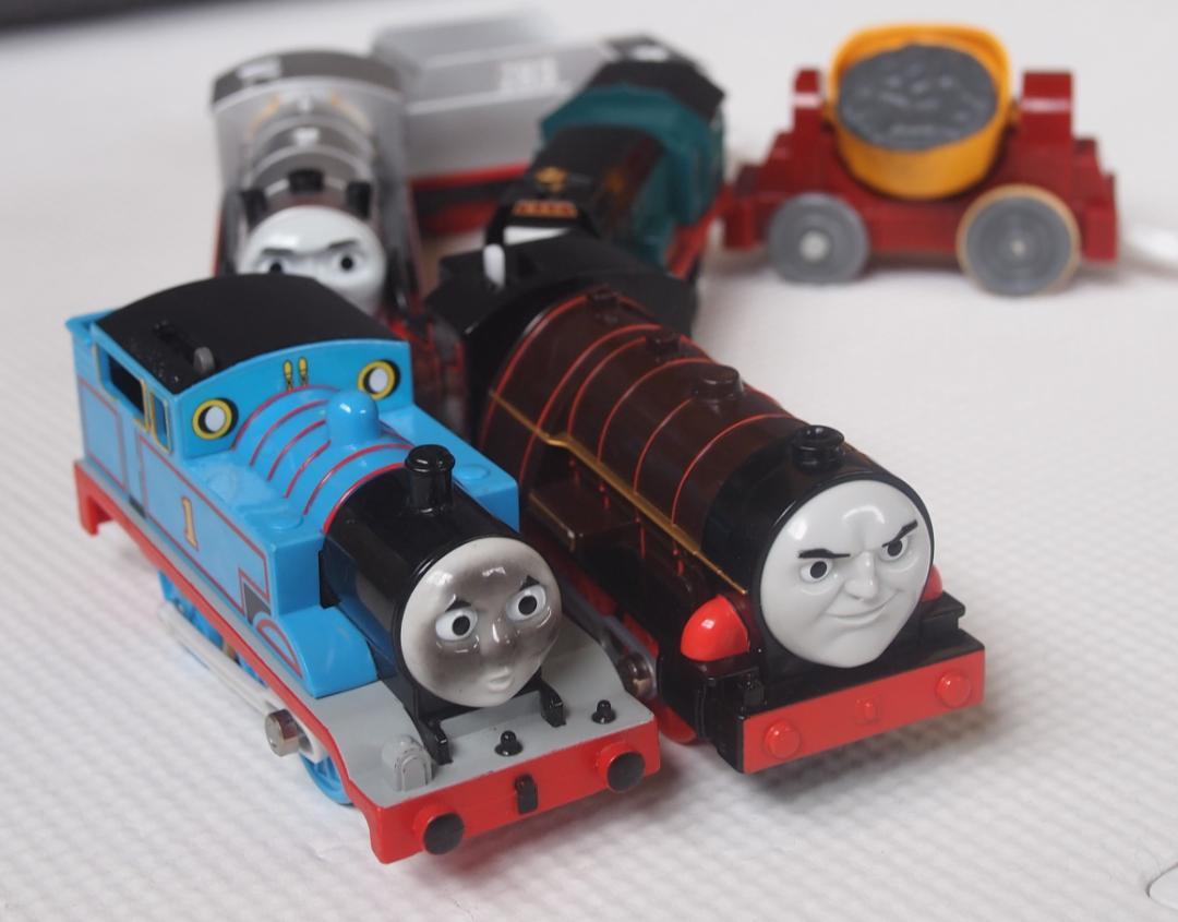 プラレール ハリケーン, フランキー,マーリンとすすだらけのトーマス