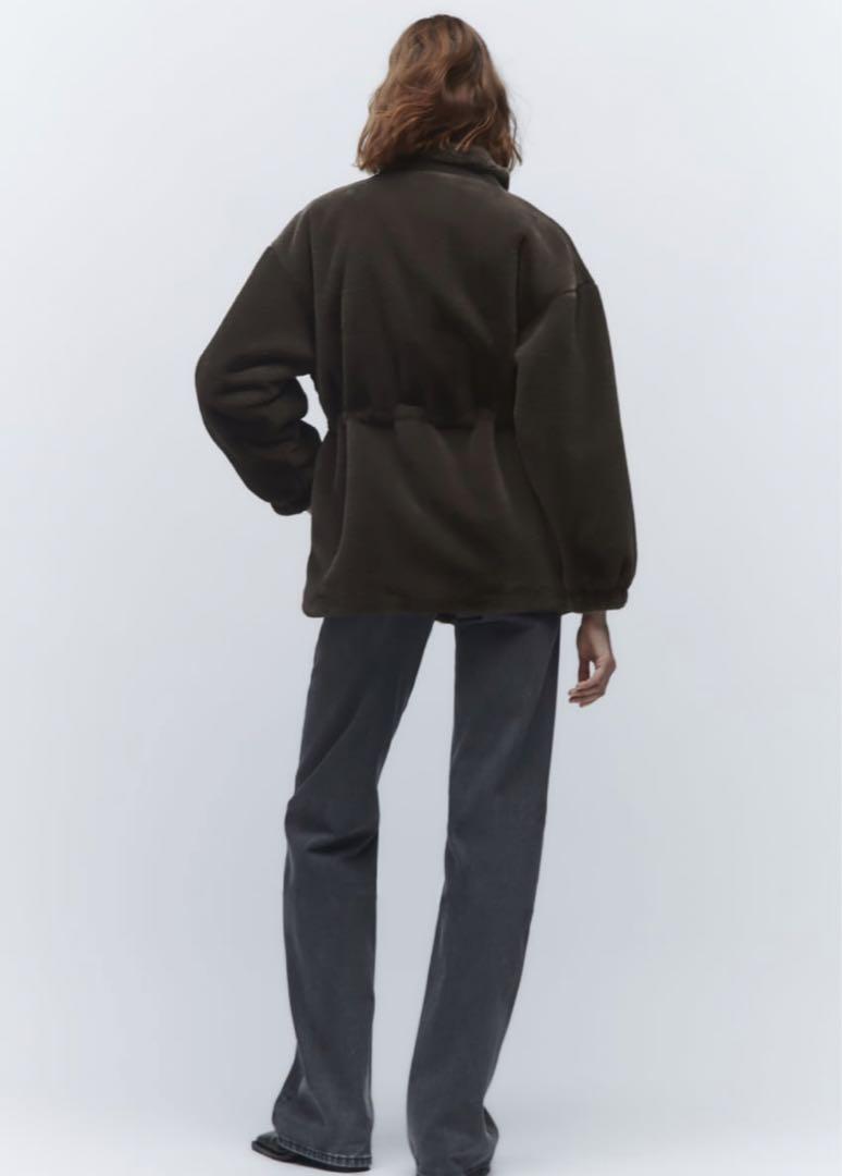 大人気 完売商品 ZARA ザラ フェイクファー カーディガン H&M