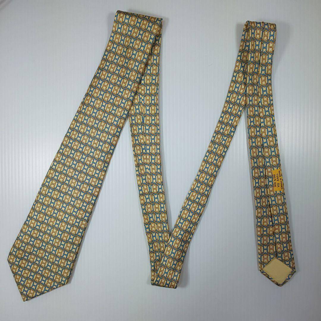 【極美品】HERMES エルメス　ネクタイ