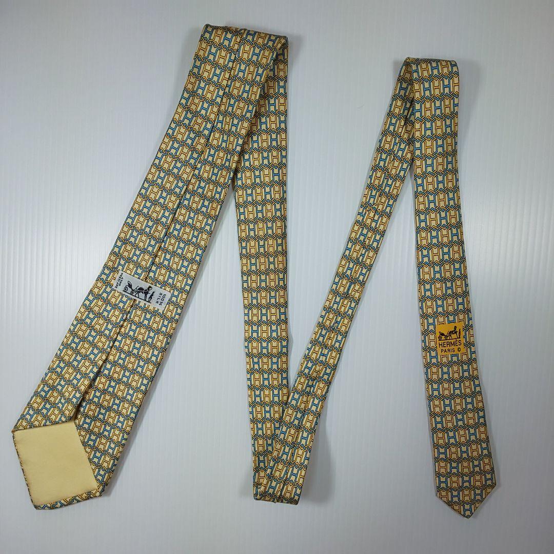 【極美品】HERMES エルメス　ネクタイ