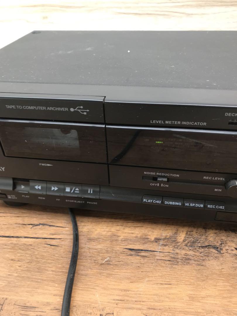 ALESIS ダブルカセットレコーダー tape link USB (F67)