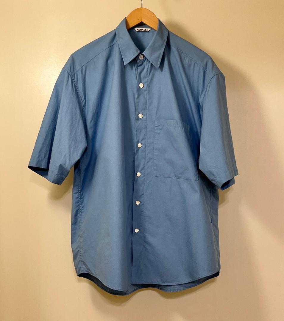 AURALEE 23SS WASHED FINX TWILL BIG SHIRT 【25％OFF】 13260円 www