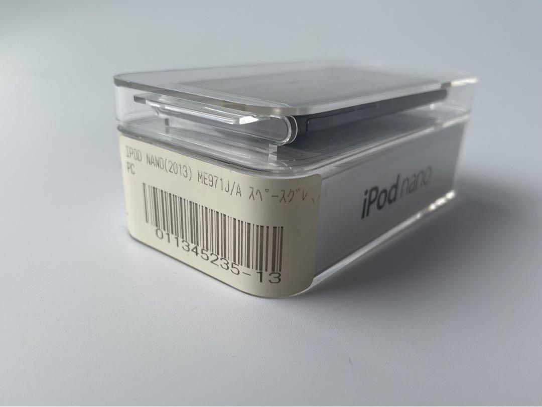 良品 iPod nano 16GB スペースグレイ ME971J/A 第7世代
