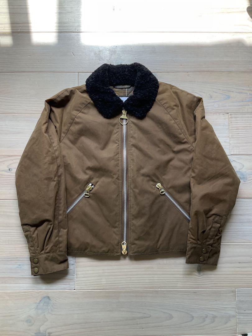 Barbour BY ALEXACHUNGコラボ　ワックスドジャケットバッヂ付き