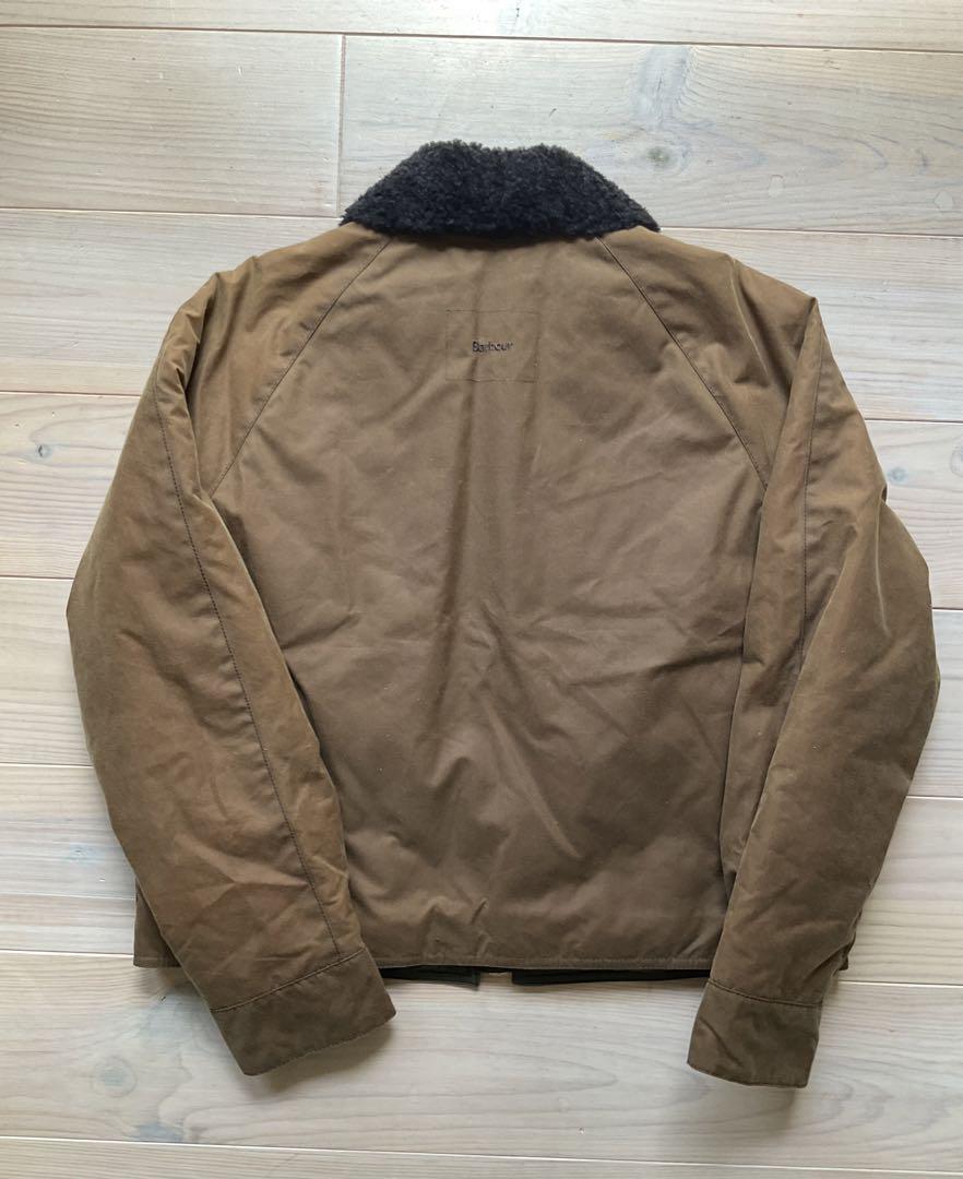 Barbour BY ALEXACHUNGコラボ　ワックスドジャケットバッヂ付き