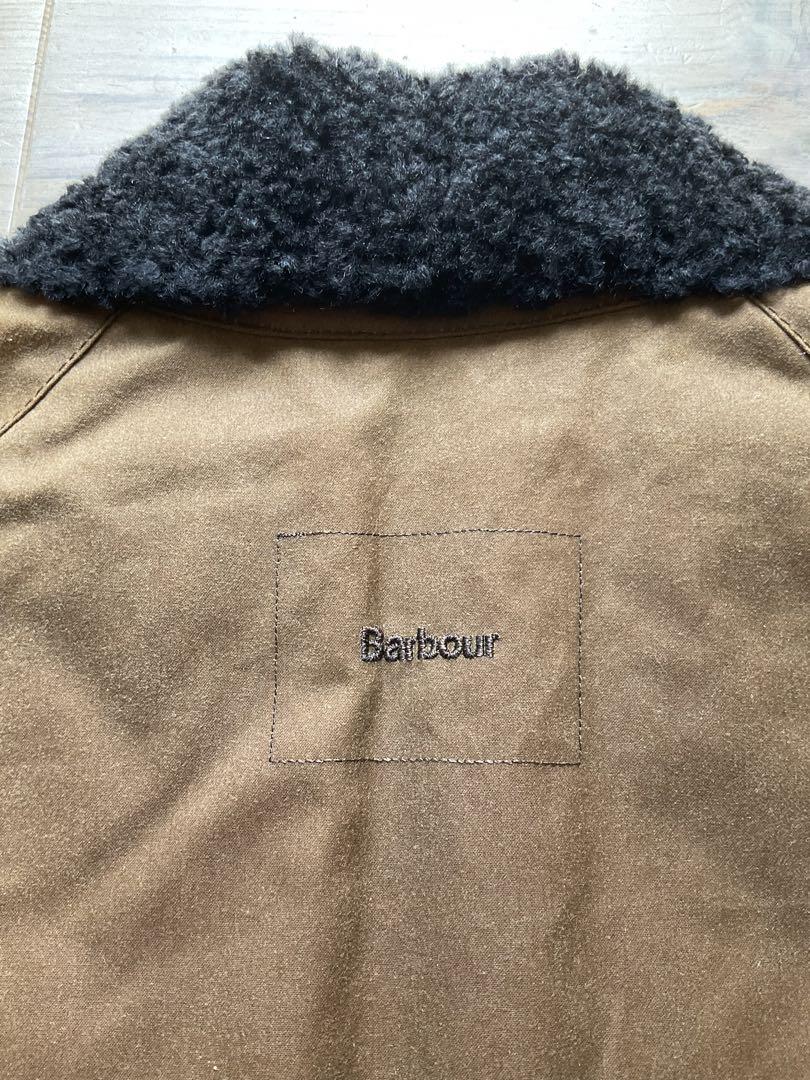 Barbour BY ALEXACHUNGコラボ　ワックスドジャケットバッヂ付き