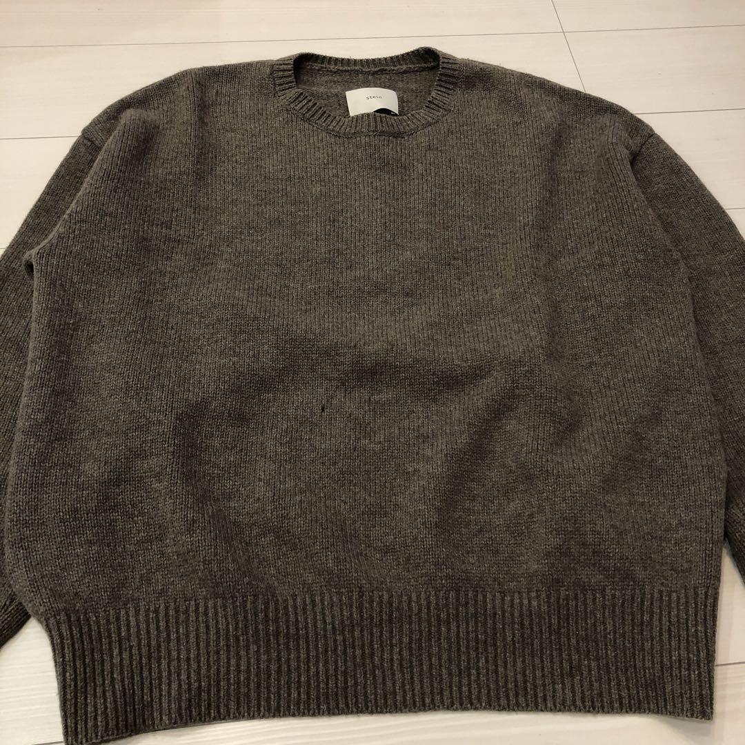 トップス stein /EX FINE LAMBS CREW NECK KNIT LS