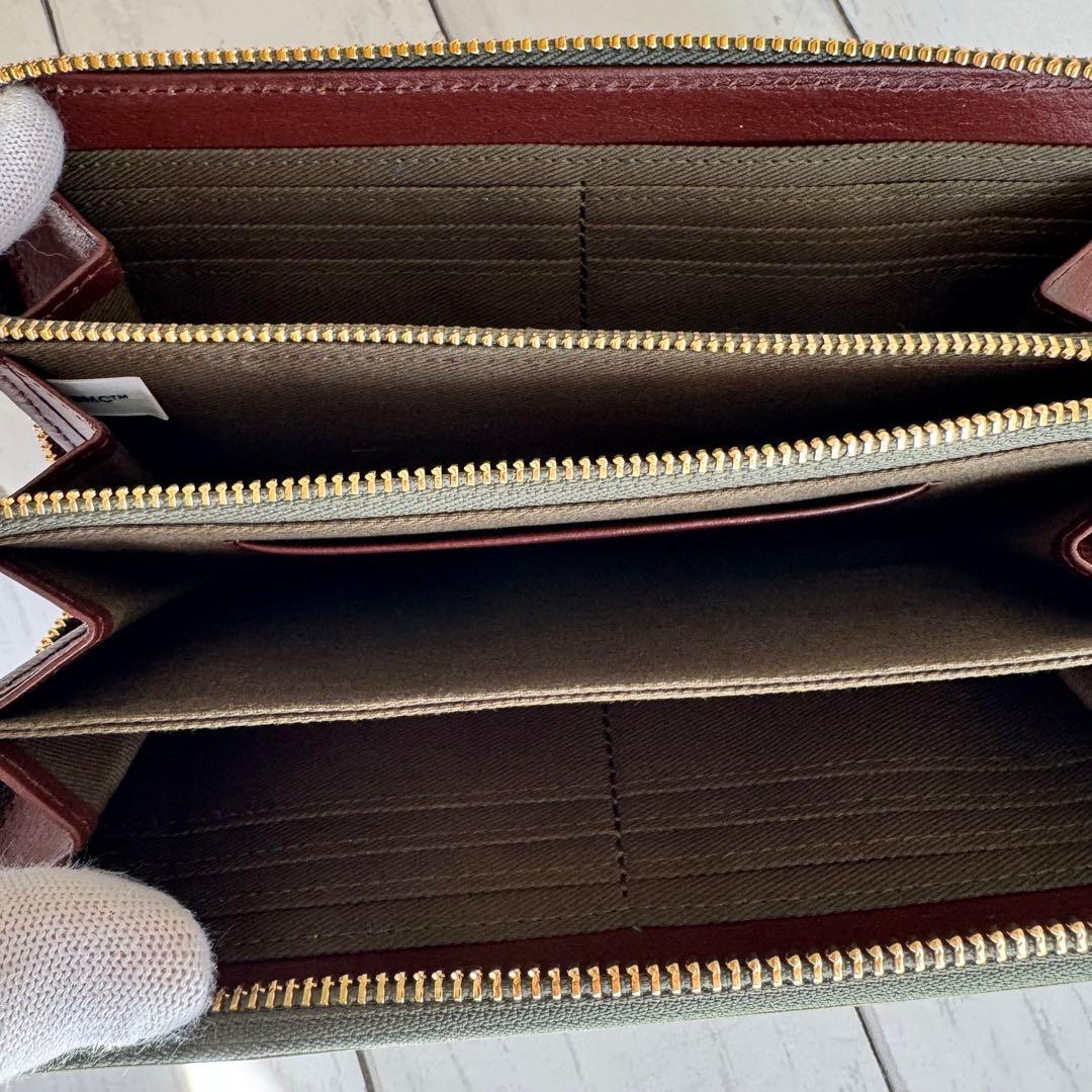 新品 公式 MOOMIN ムーミン 長財布 本革 ラウンドファスナー スナフキン 新品 公式 MOOMIN ムーミン 長財布 本革 ラウンドファスナー スナフキン