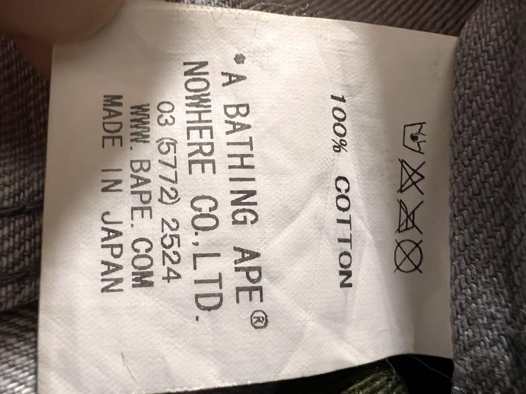 A BATHING APE/パンツ/M/マイロ/グレー/BAPE