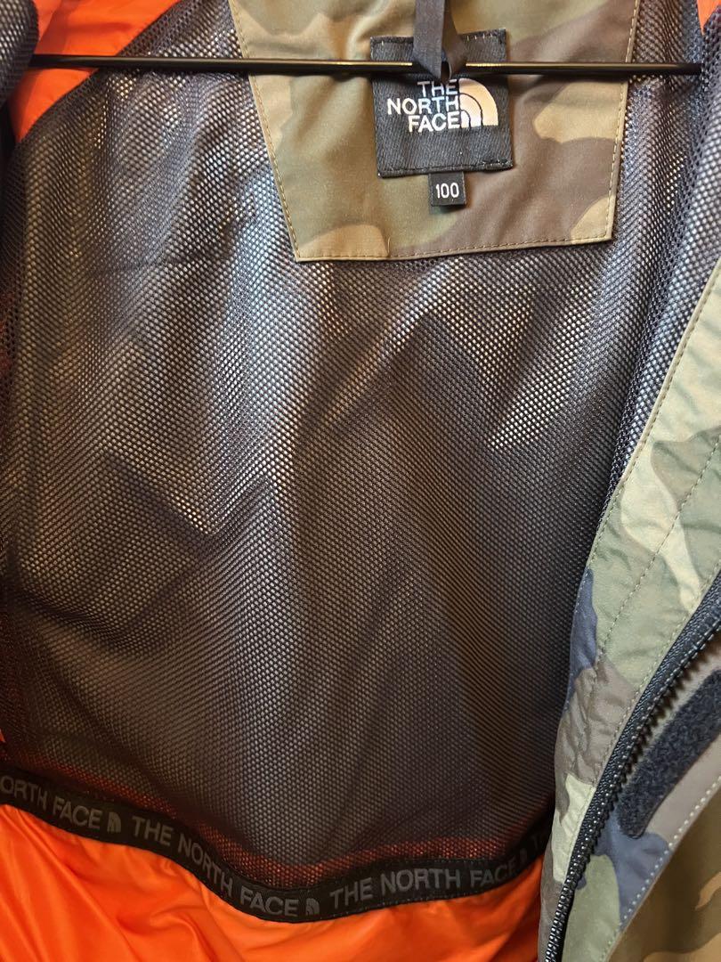 THE NORTH FACE カモフラ ナイロンスクープジャケット 100cm