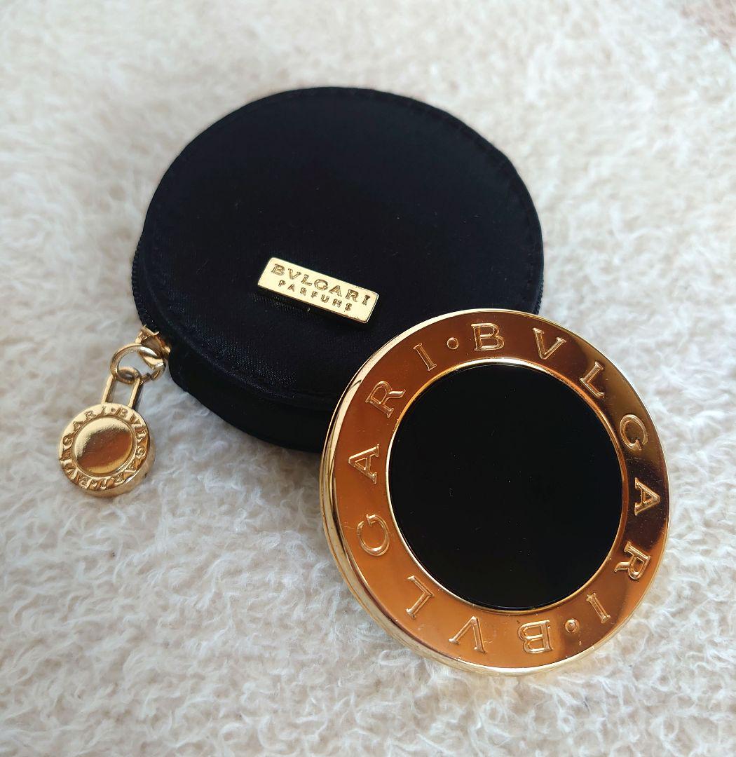 BVLGARI（ブルガリ）コンパクトミラー（ポーチ付） BVLGARI（ブルガリ）コンパクトミラー（ポーチ付）の通販 by N's