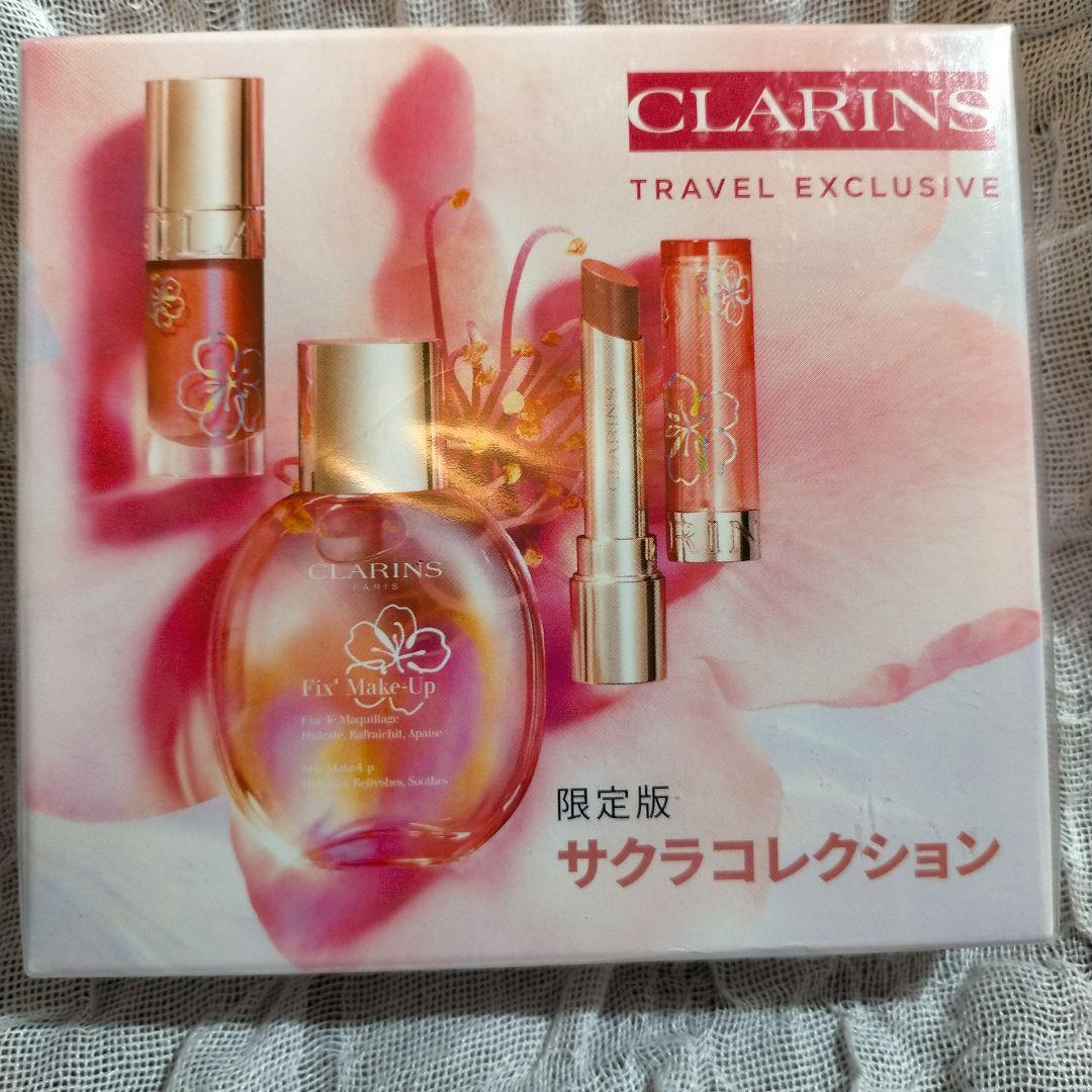 CLARINS クラランス桜コレクション　リップ　メイクキープミスト　セット