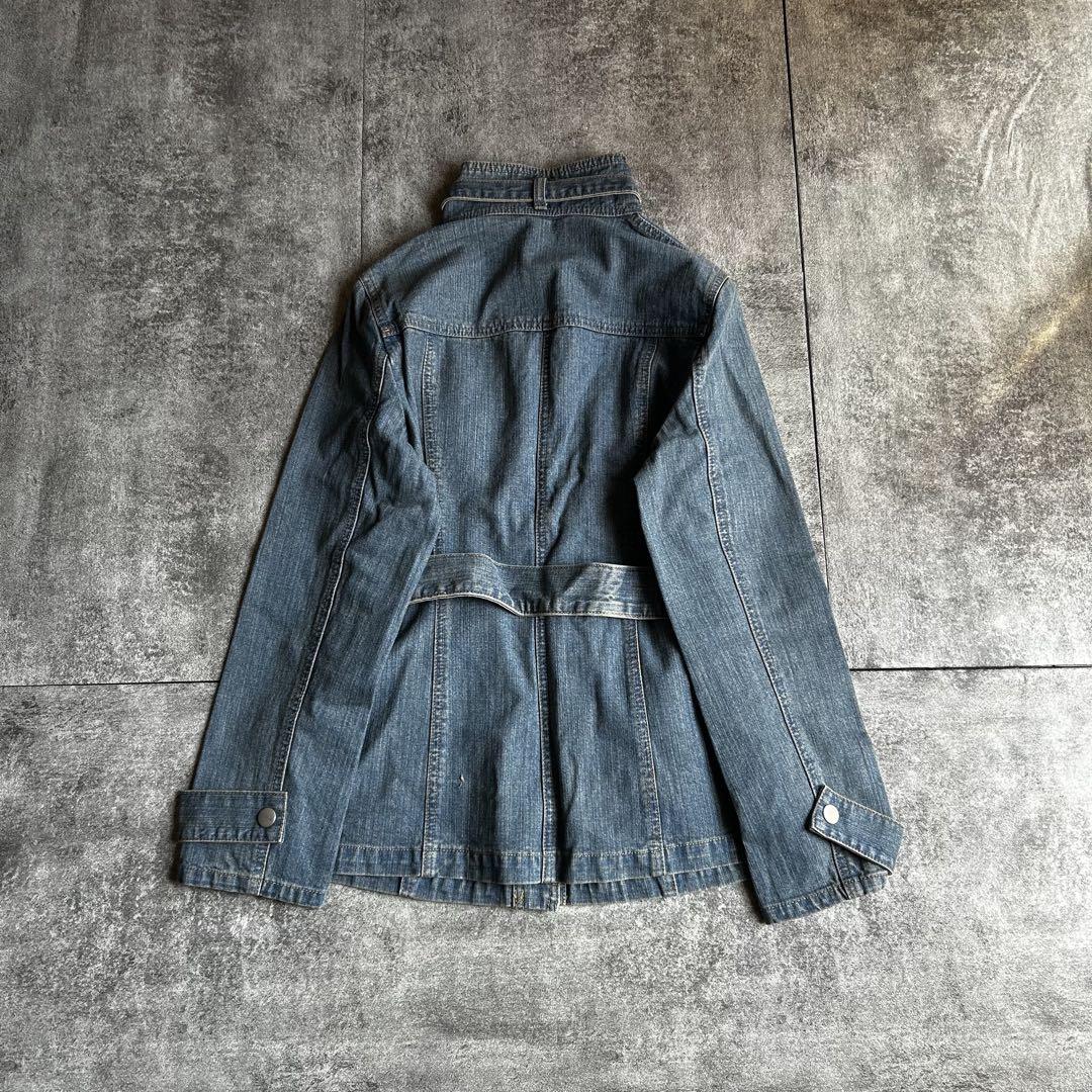 ジャケット・アウター archive fur grunge denim jacket y2k archive grunge gimmick denim jacket y2k - メルカリ