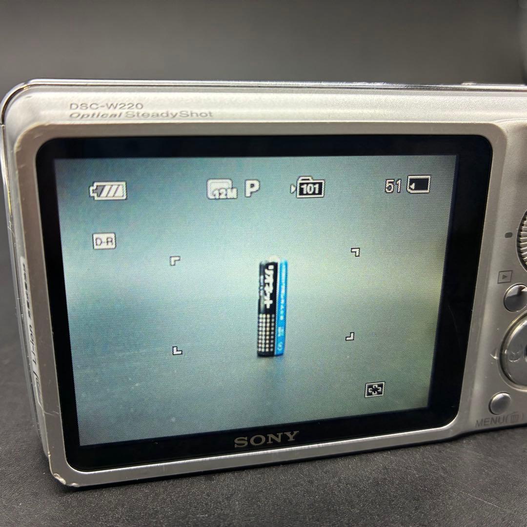 【動作確認済み】SONY Cyber-shot DSC-W220 デジカメ 【動作確認済み】SONY Cyber-shot DSC-W220 デジカメ