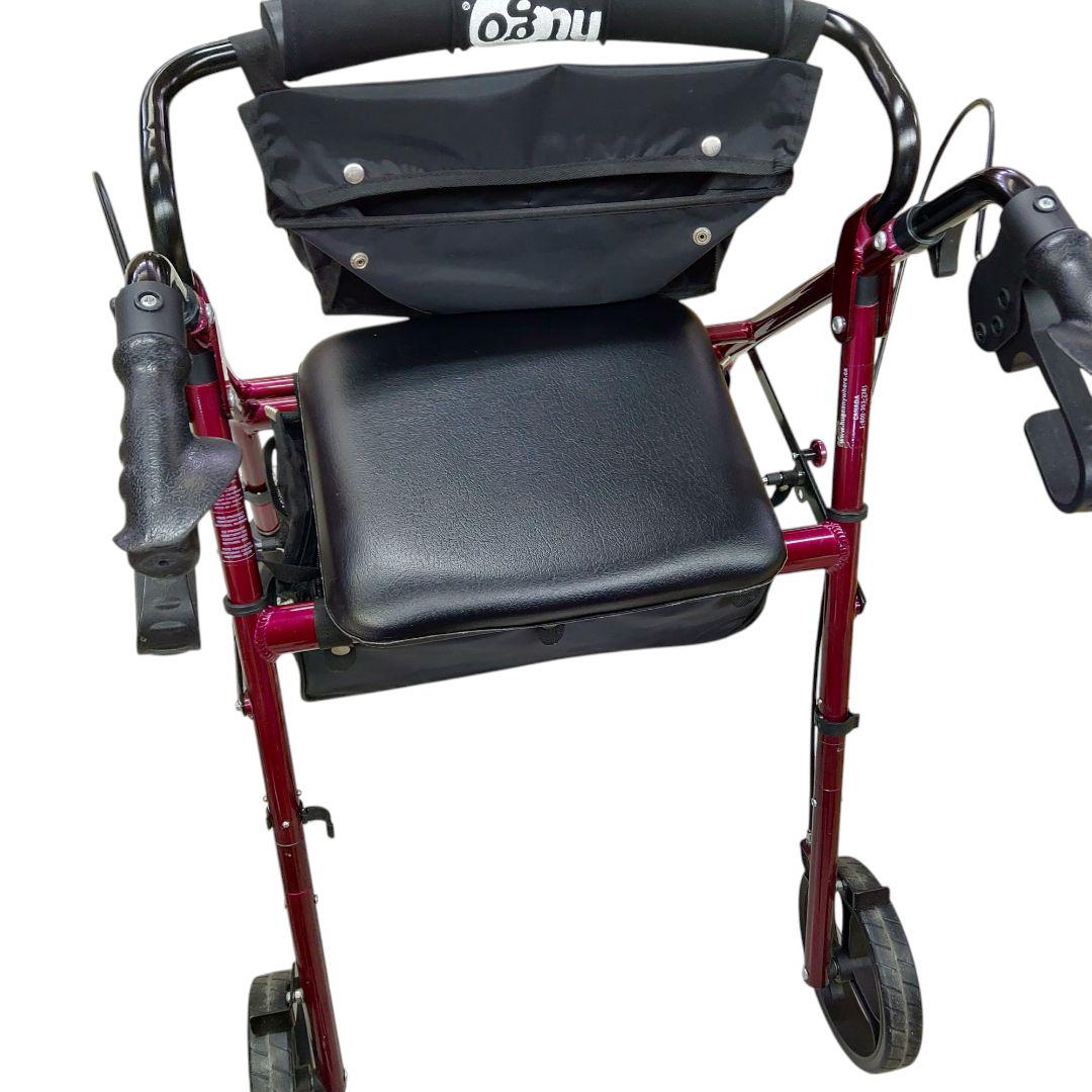 SGM】hugo elite 手押し車 シルバーカー 歩行器 - メルカリ