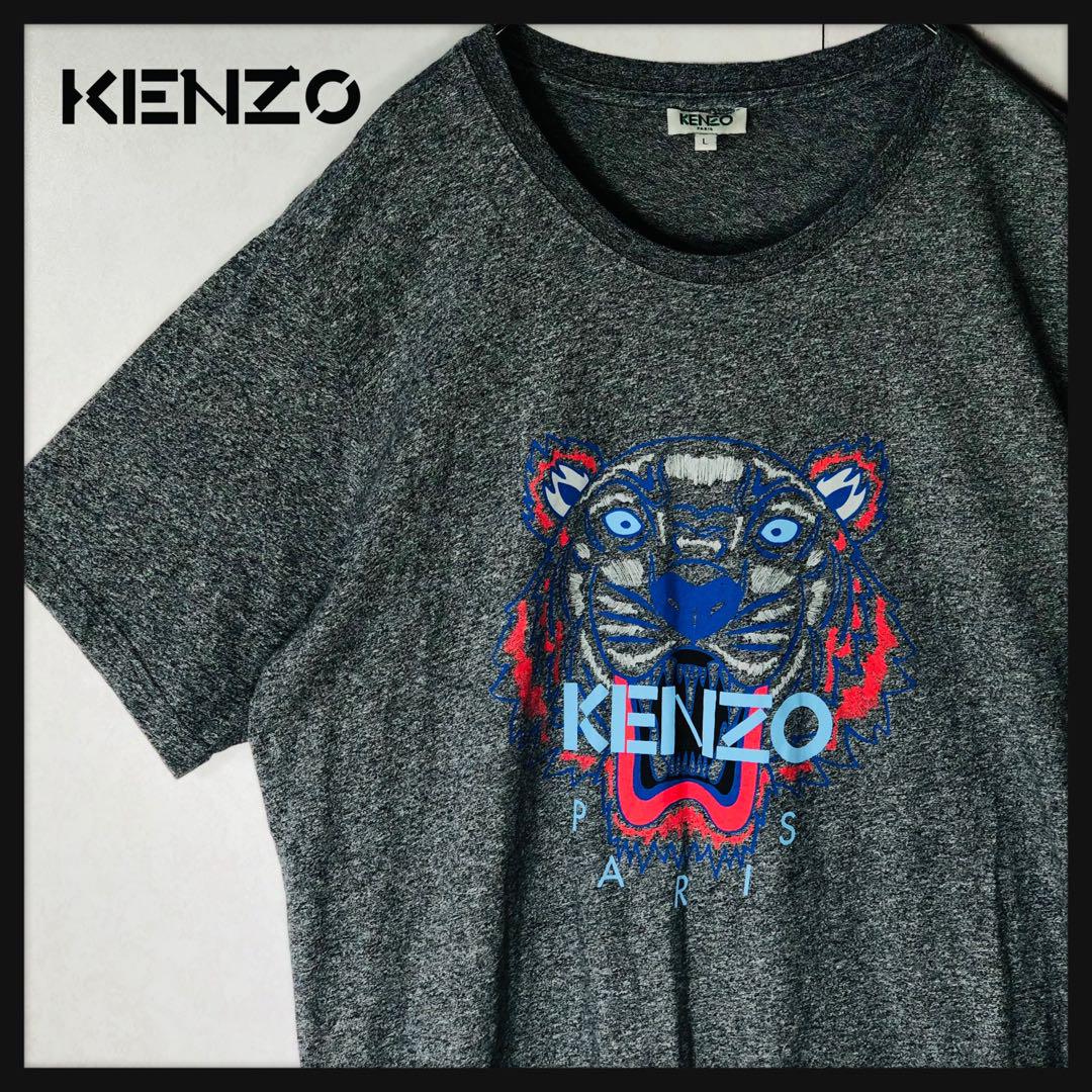 世界的に有名な 【大人気】 ケンゾー タイガーロゴ ビックロゴ Tシャツ