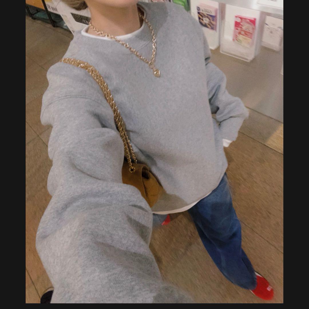 nalm. バレルレッグワイドデニム　デニム