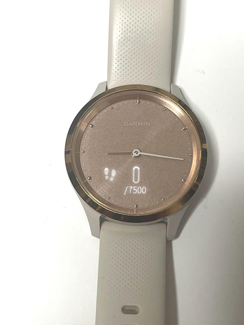 GARMIN vivomove3s ライトサンド ローズゴールド