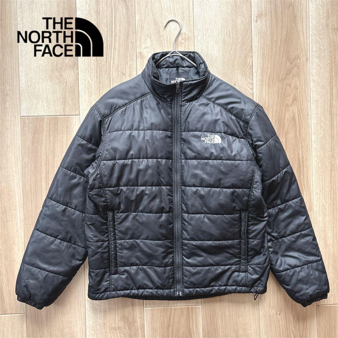 k153 ノースフェイス 中綿ジャケット ブラック L ビッグサイズL・THE NORTH FACE