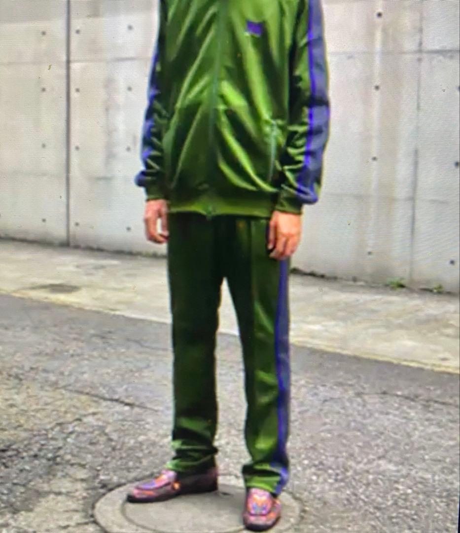 新品未使用 Nebdlles Track Jacket.Poly.Green-M 新品未使用 Nebdlles Track Jacket.Poly.Green-M