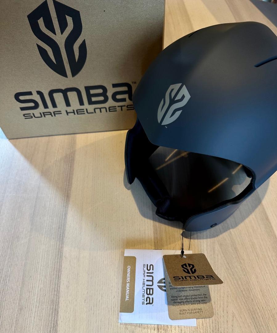サーフィン・ボディボード Simba surf  kite helmet  Black - Size  S