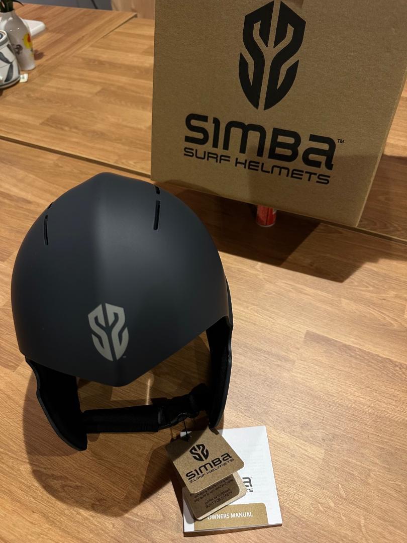 サーフィン・ボディボード Simba surf  kite helmet  Black - Size  S