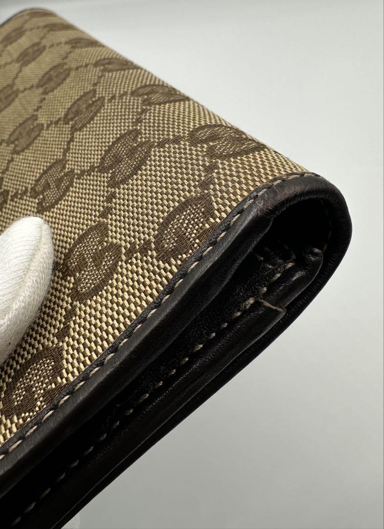【美品✨️】GUCCI グッチ ラブリーハート 長財布 GGキャンバス 二つ折り