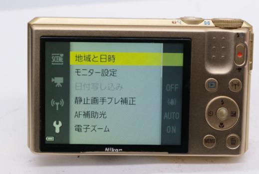 美品動作品　Nikon ニコン COOLPIX S7000 ゴールド