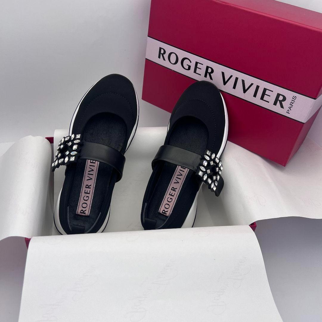 ロジェヴィヴィエ ヴィヴ ランストラスバックル バレリーナ