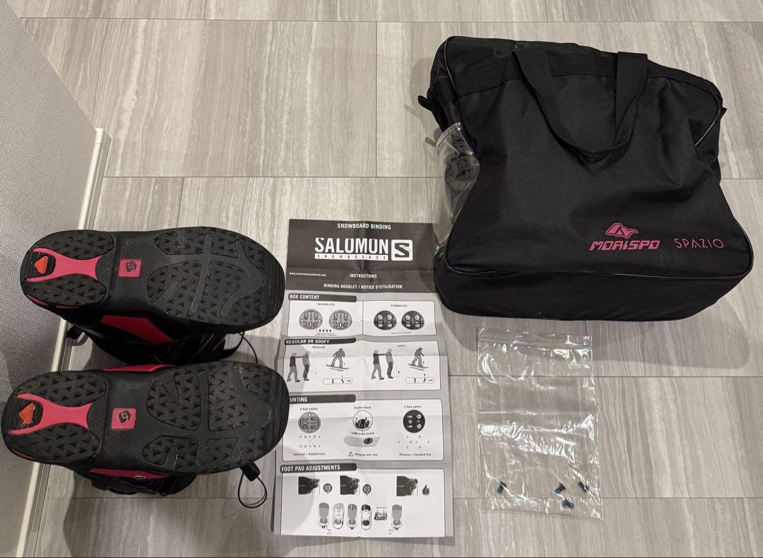 【女性用】SALOMON スノーボード ビンディングとブーツセット