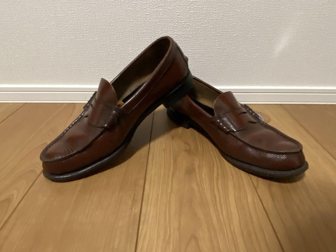 REGALレザー製ダークブラウンローファー