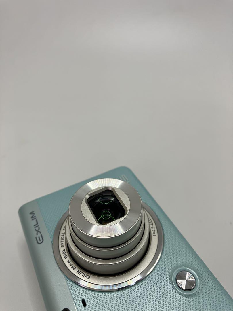 【返品保証・動作良好】CASIO EX-ZR60 ミントブルー 美品セット