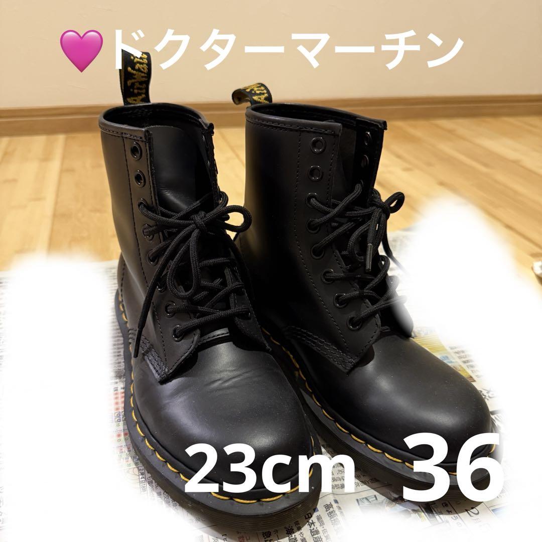 消費税無し ドクターマーチン ブーツ サイズ23cm - メルカリ 靴