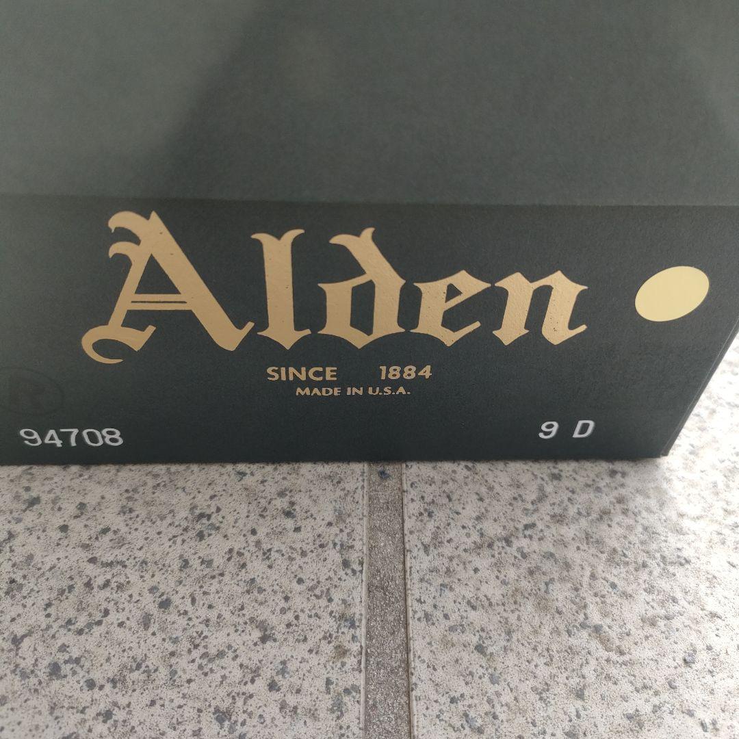alden オールデン 94708 US9D 27 ネイビー クロムエクセル