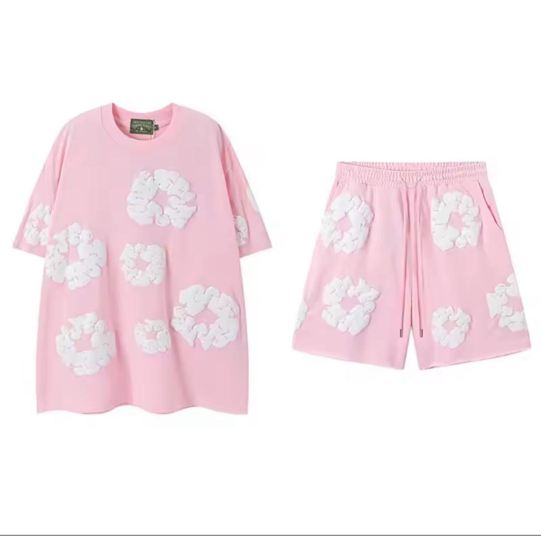 DENIM TEARS デニムティアーズ COTTON WREATH SWEAT SHORTS 花柄