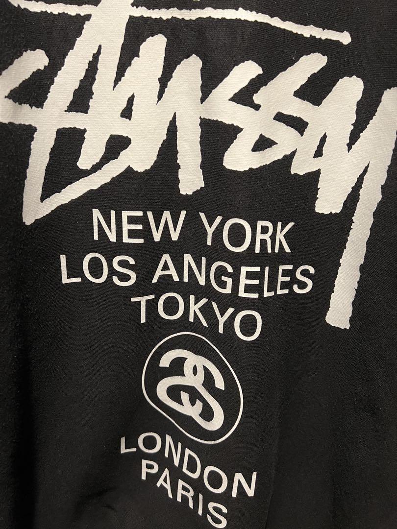 Stussy world tour crewneck スウェット M 24ss特別