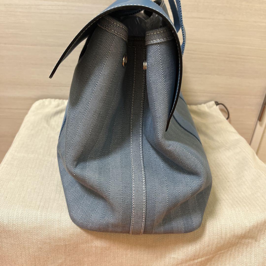 美品　エルメスヴァルパライソ　ブルー
