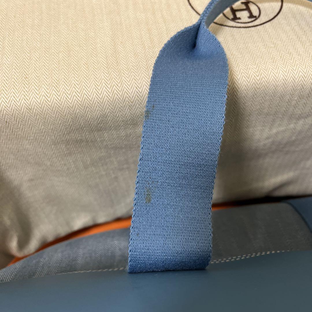 美品　エルメスヴァルパライソ　ブルー