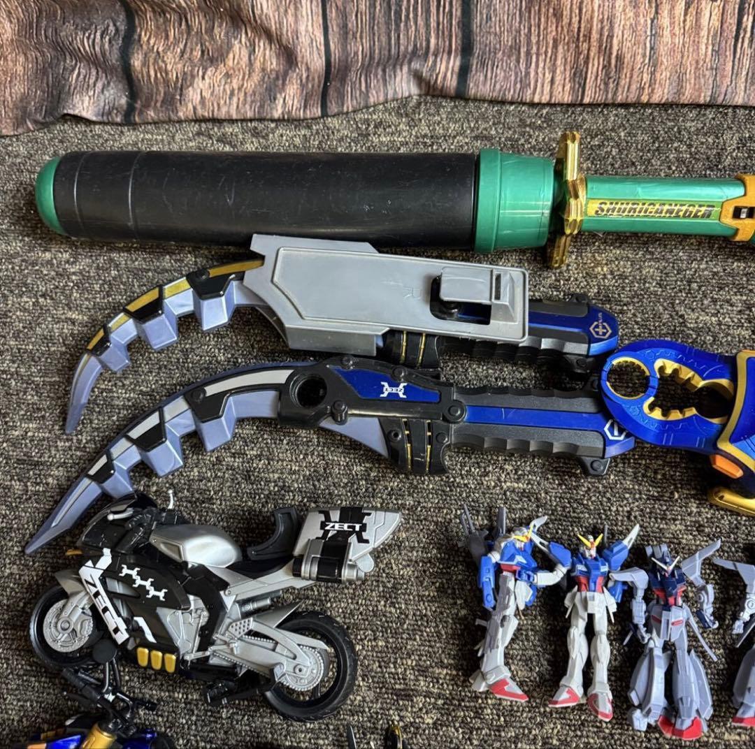 仮面ライダーまとめ 機動戦士ガンダム 15体 ZECT カブト