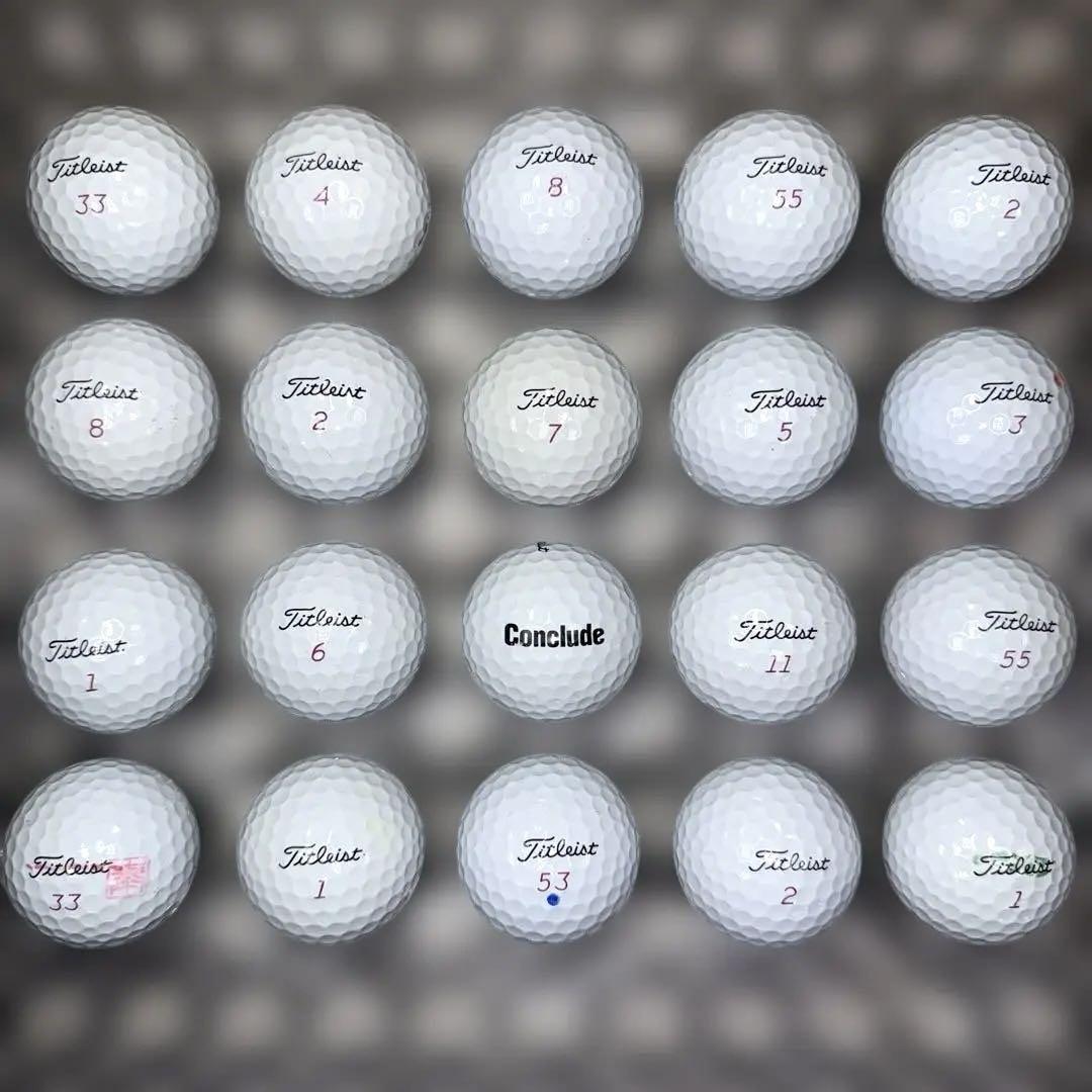 2023年】PRO V1X Sランク 20球 841おまけtee付ロストボール