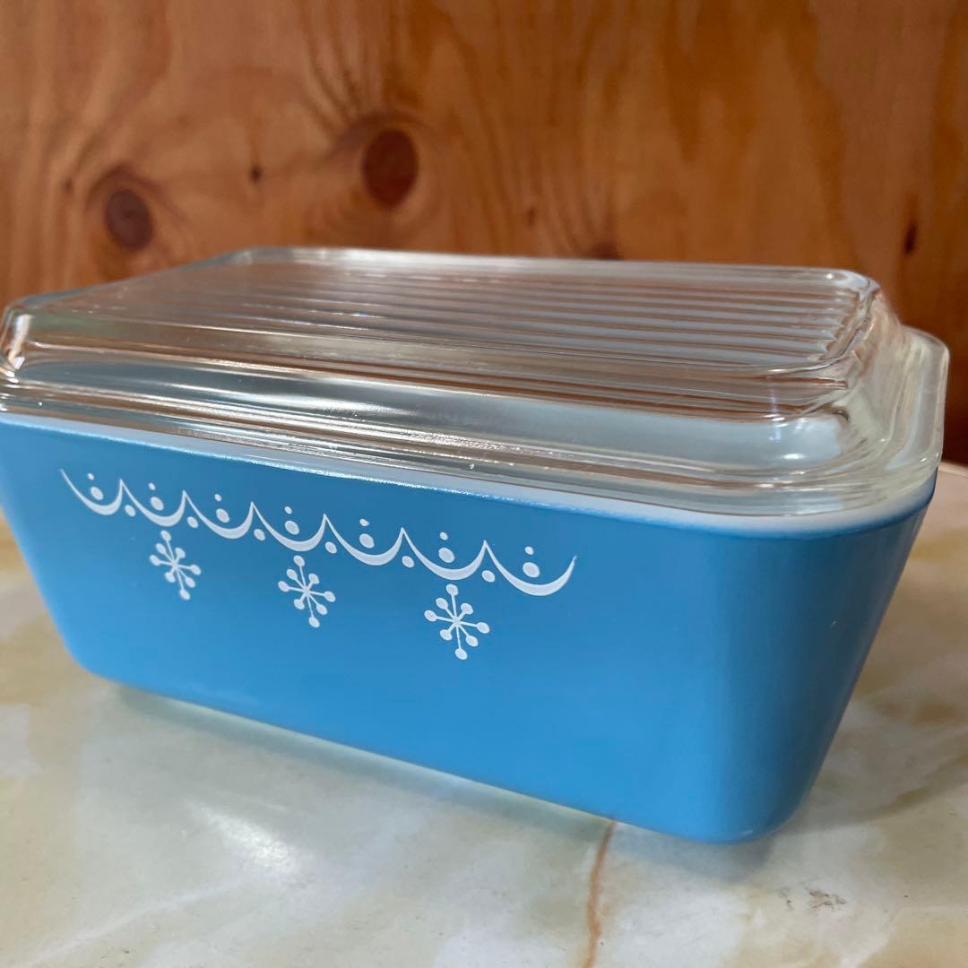 スノーフレーク3点セットPyrex