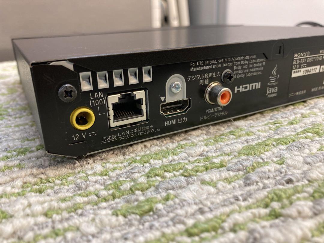 動作OK SONY ブルーレイ DVDプレーヤー BDP-S1500