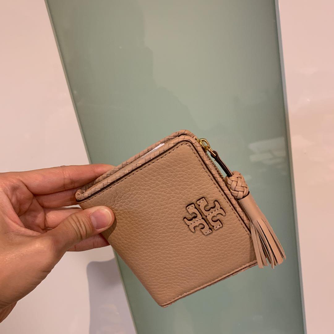 新品 トリーバーチ 財布 ミニ財布 レザー コンパクトウォレット